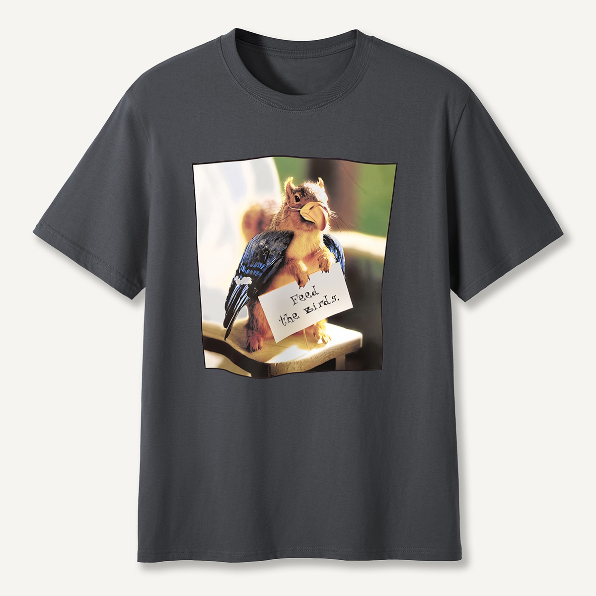 MDCTBYWY26071703Retro Feed The Birds T-Shirt