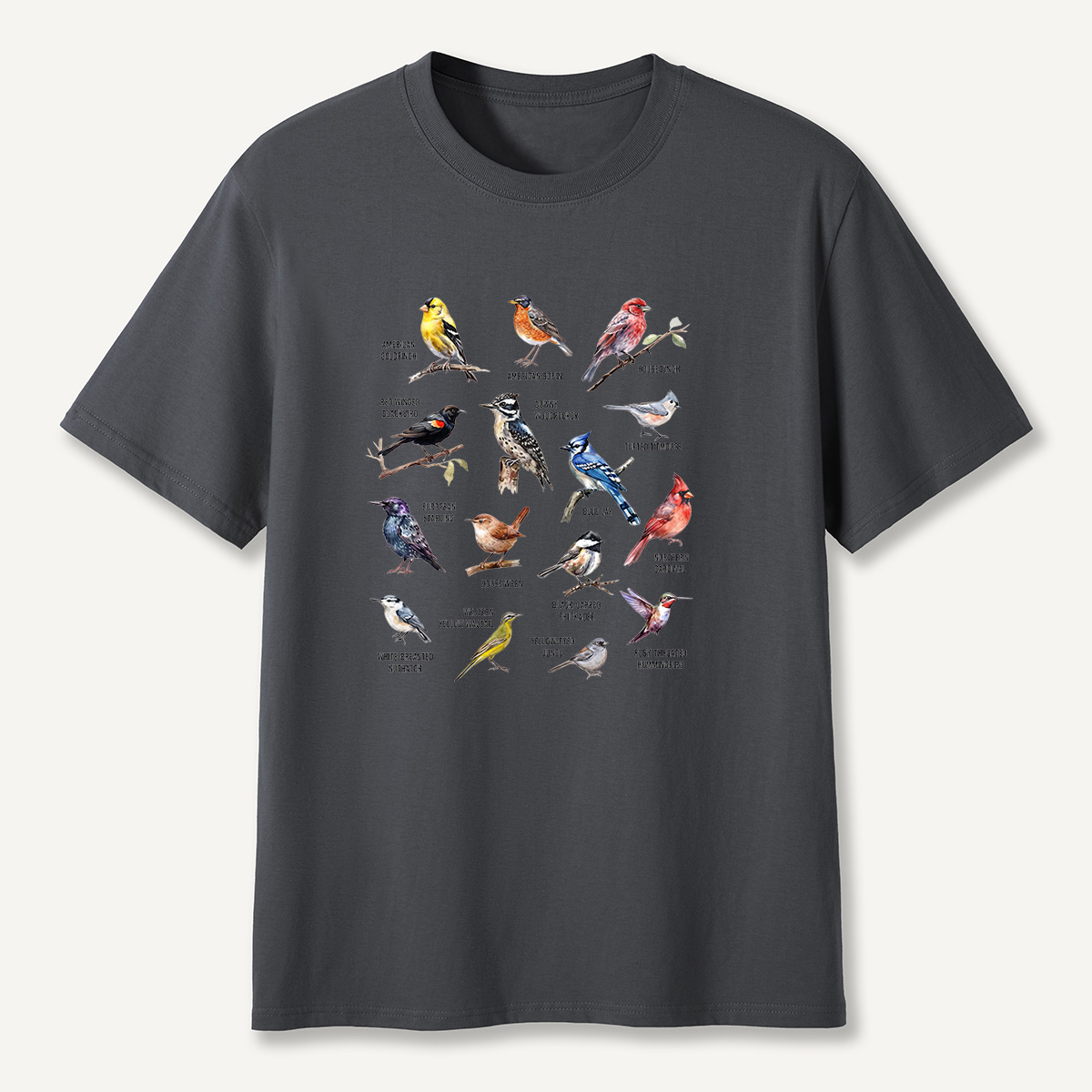 MDCTBYWY26071708North American Bird Guide T-Shirt