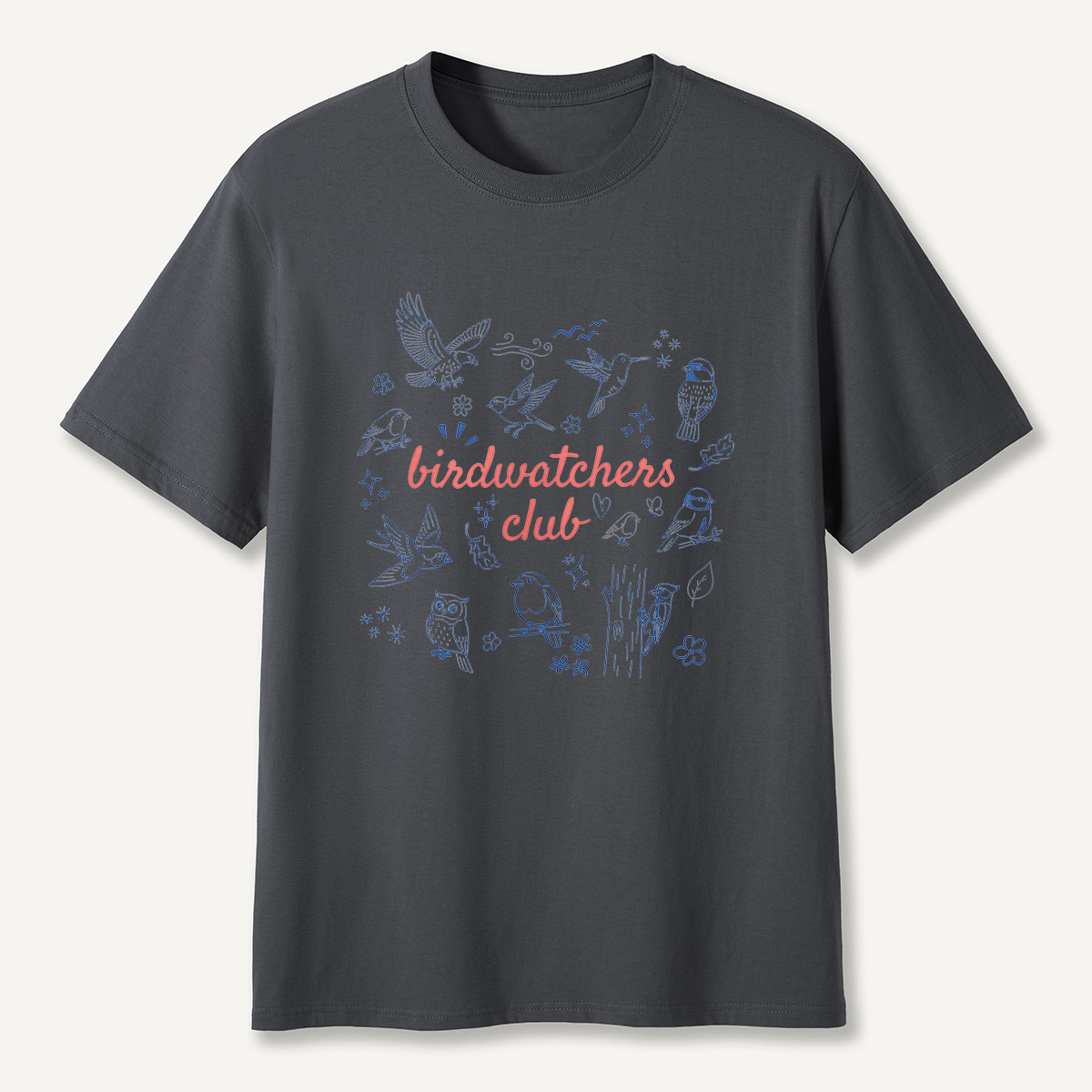 MDCTBYWY26072001 Birdwatchers Club T-Shirt