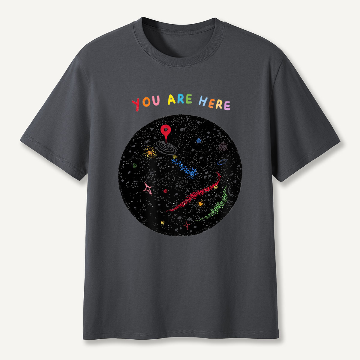 MDCTBYWY26072410 You Are Here T-Shirt