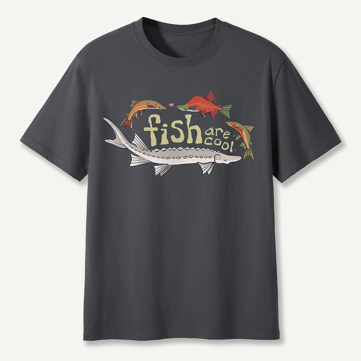 Fish Are Cool Freshwater Species T-Shirt