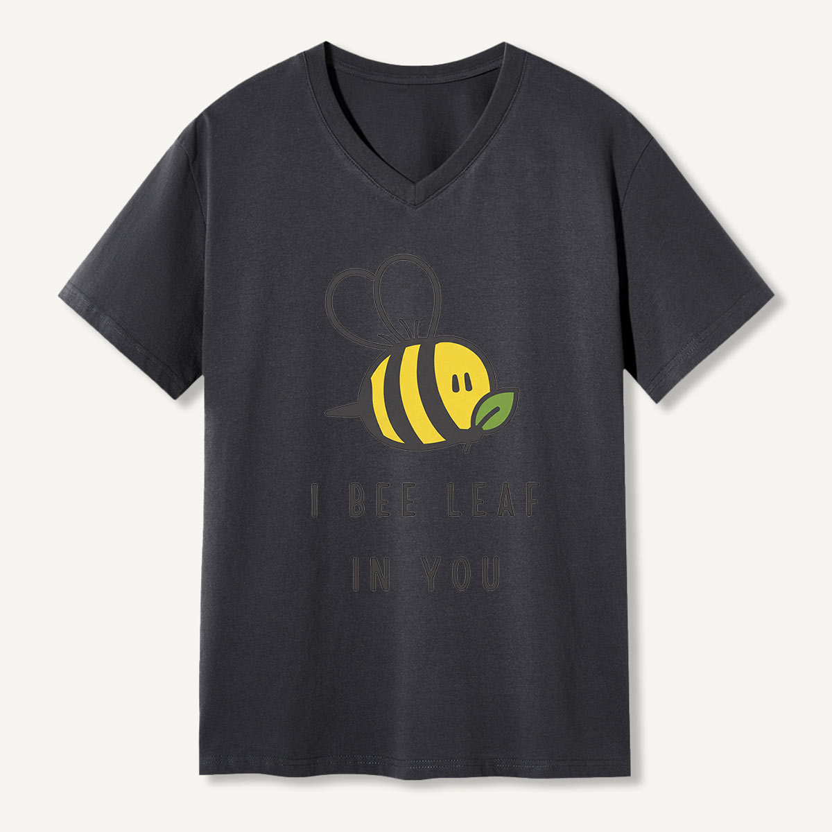I Bee Leaf In You V-neck T-Shirt