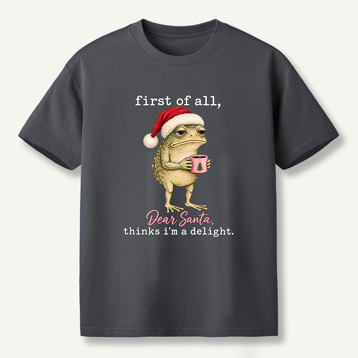 First Of All Dear Santa Thinks Im A Delight T-Shirt