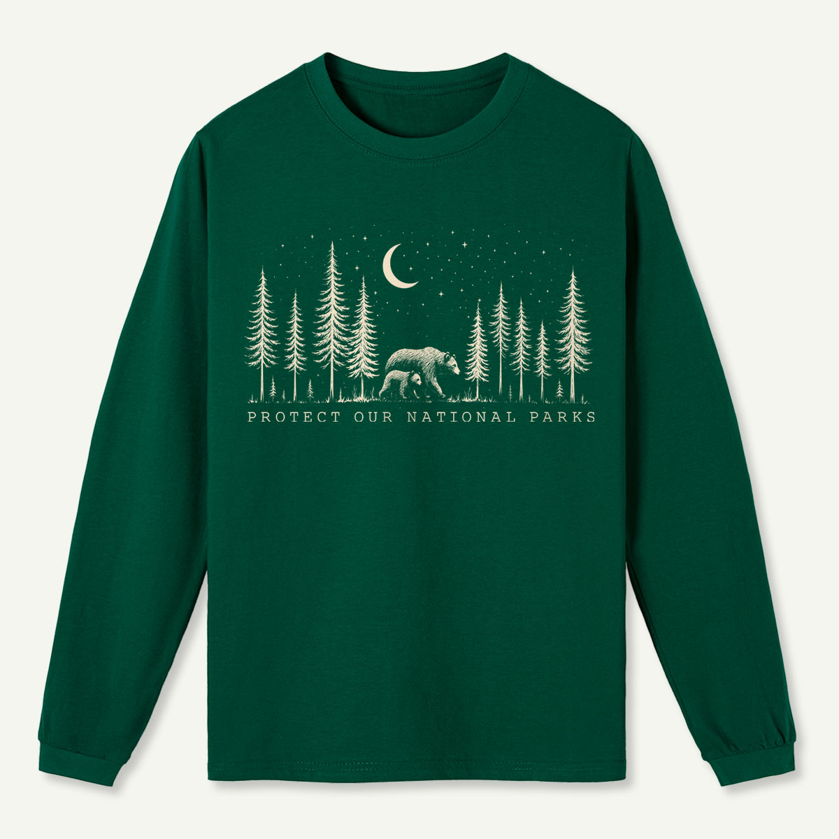 Protect The National Parks Environmental Activism Long Sleeve T-Shirt
