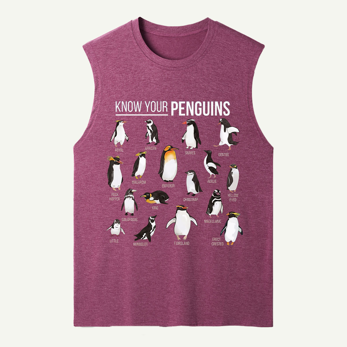 Know Your Penguins Tank Top