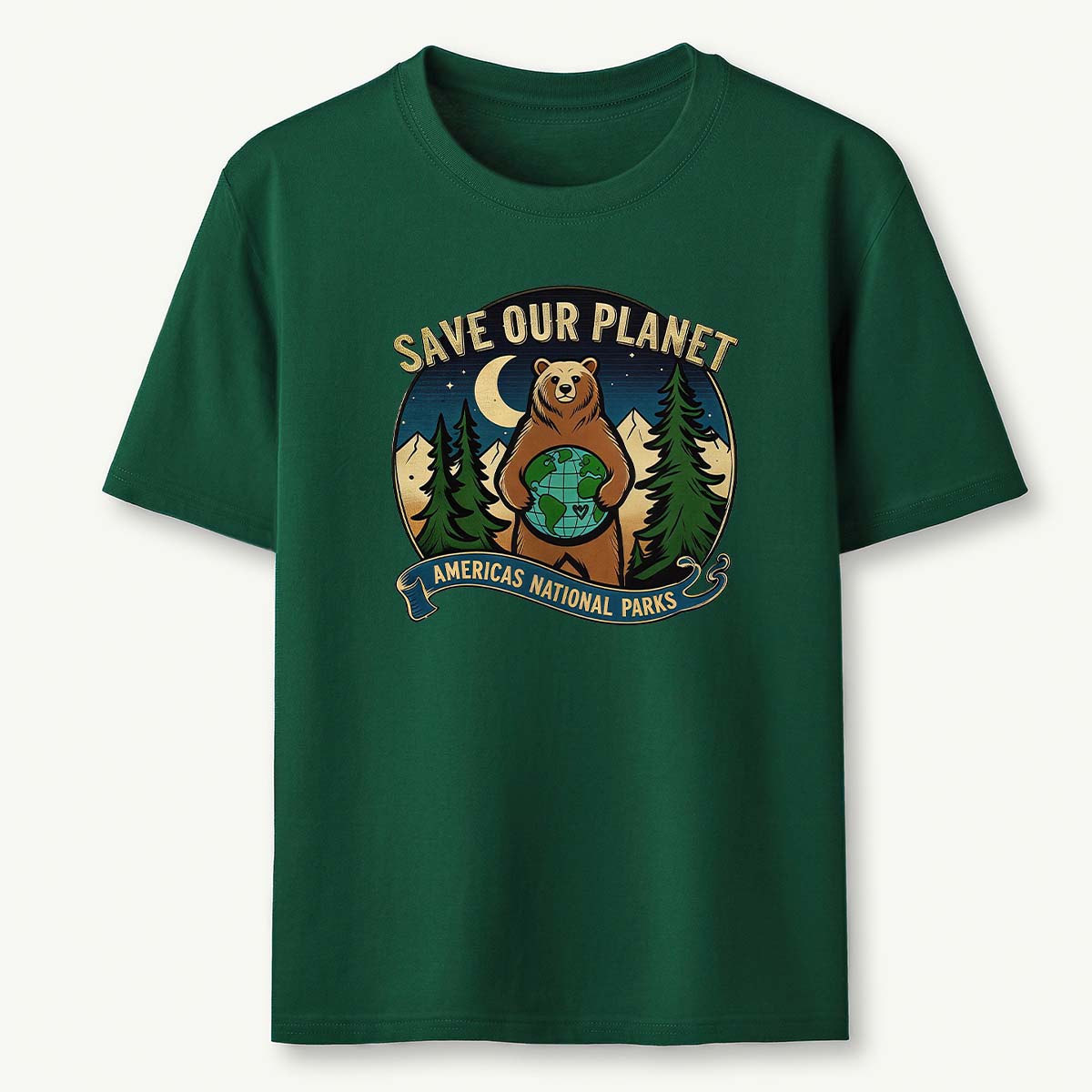 Save Our Plant Americas National Parks Bear Earth T-Shirt