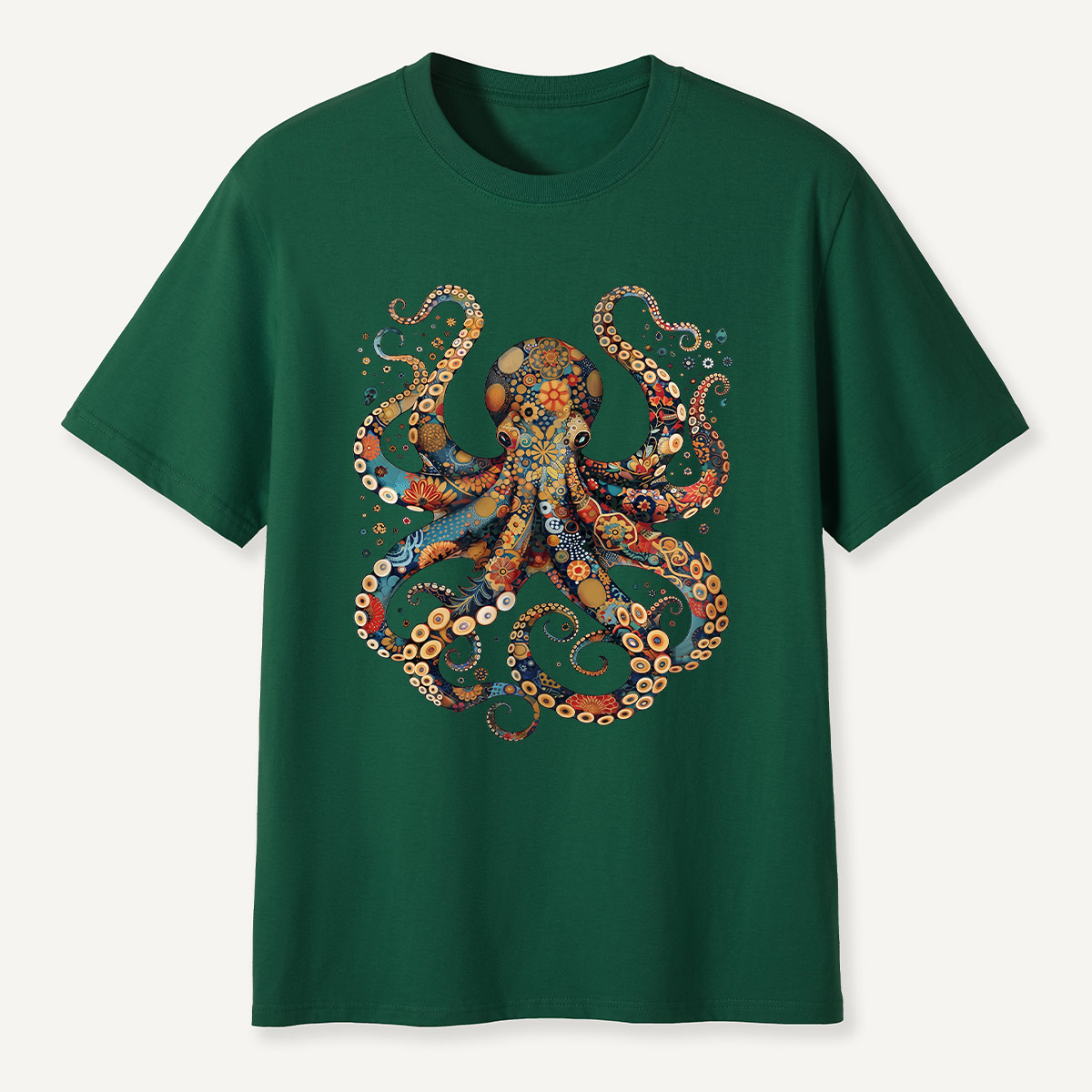 Ocean Octopus Artistic T-Shirt