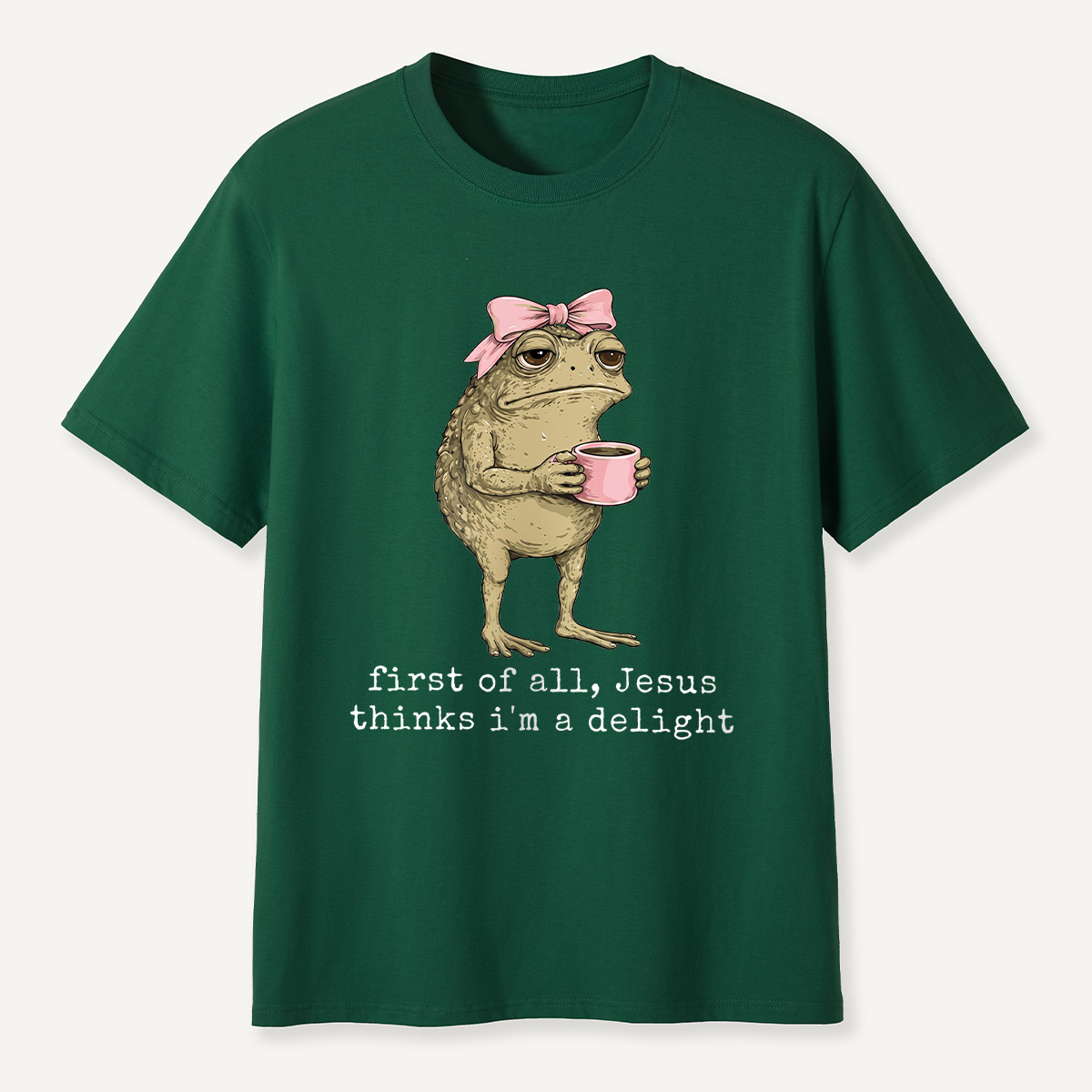 Sleepy Frog Coffee Lover T-Shirt