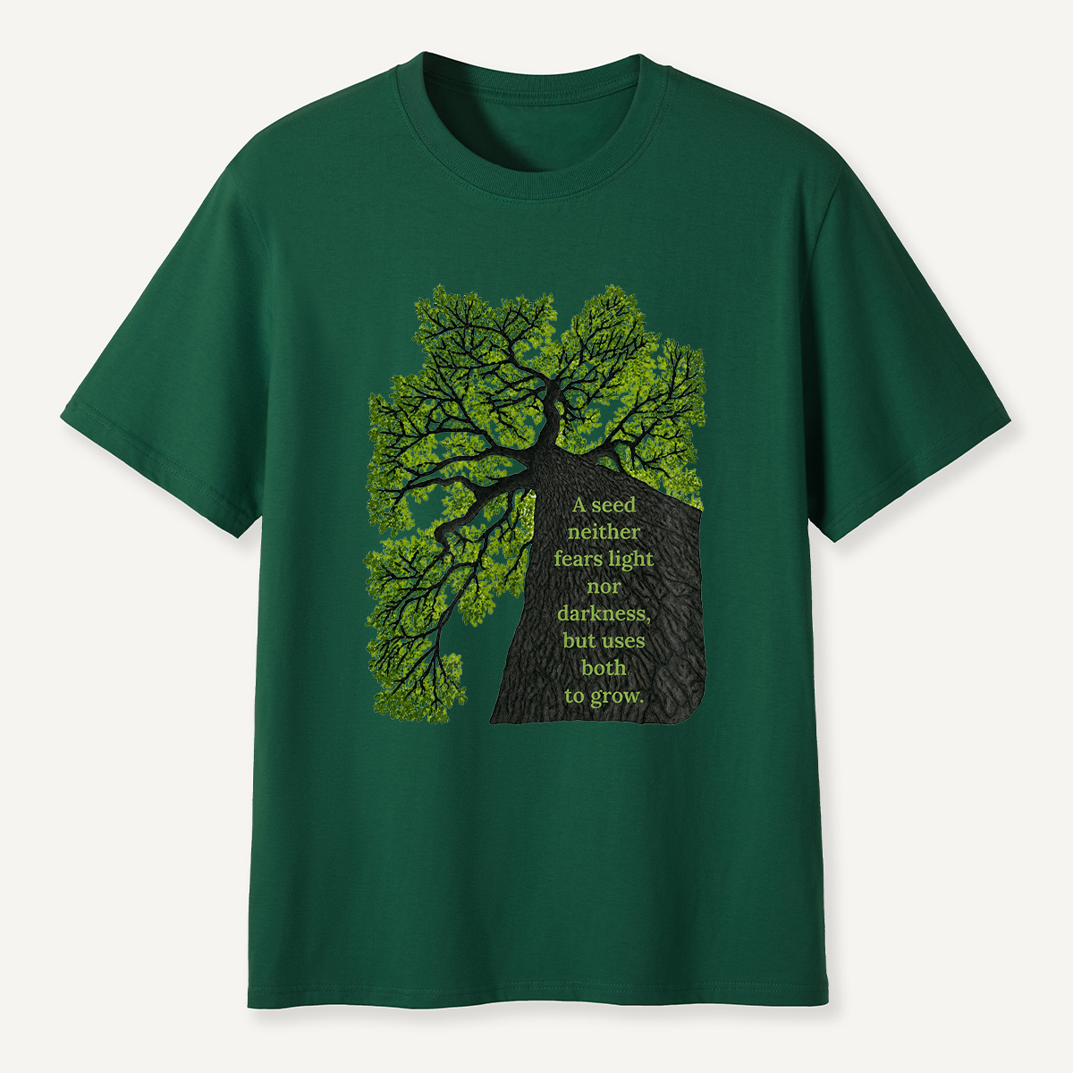 Live Oak Grow With Light & Dark T-Shirt