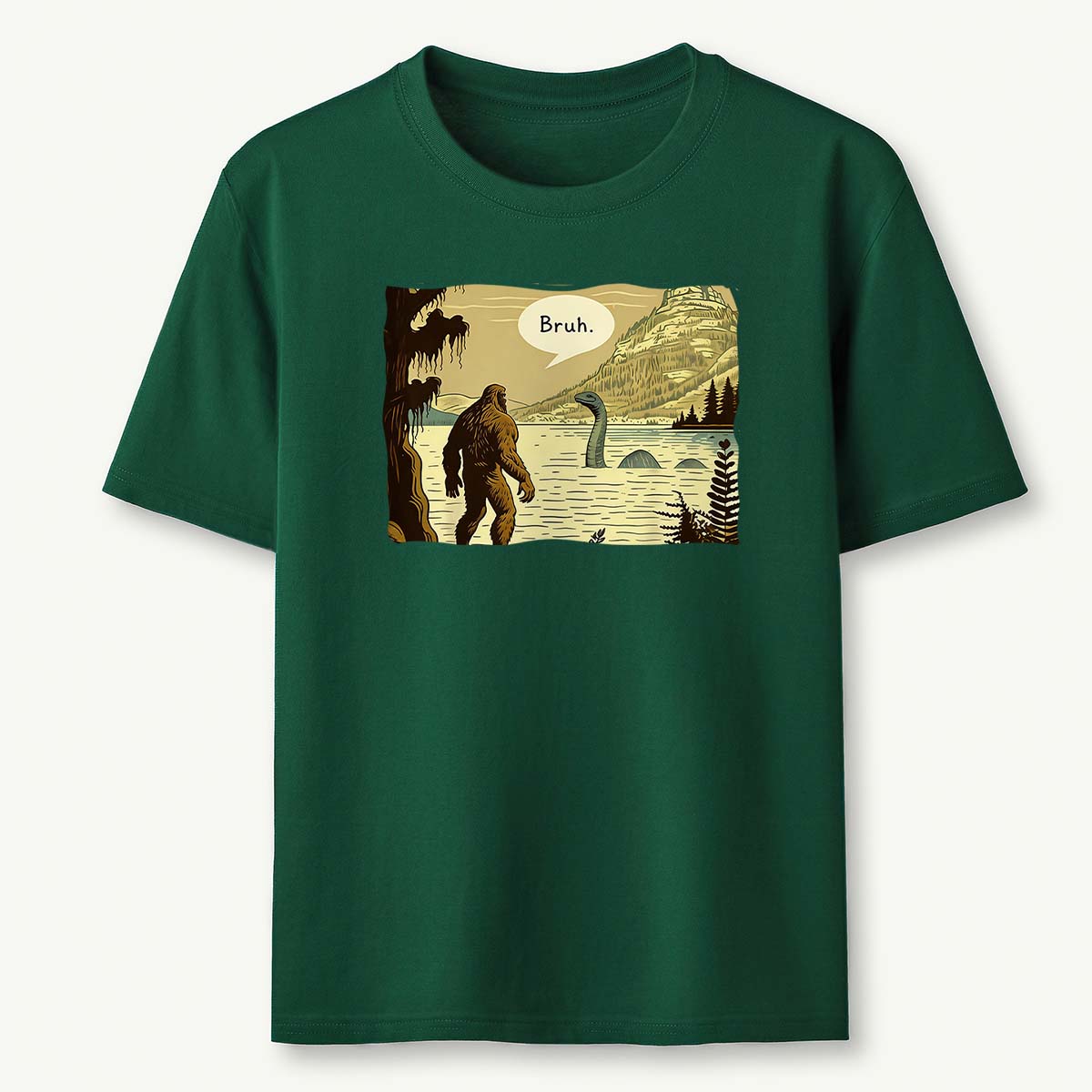 Sasquatch Loch Ness Monster Classic T-Shirt