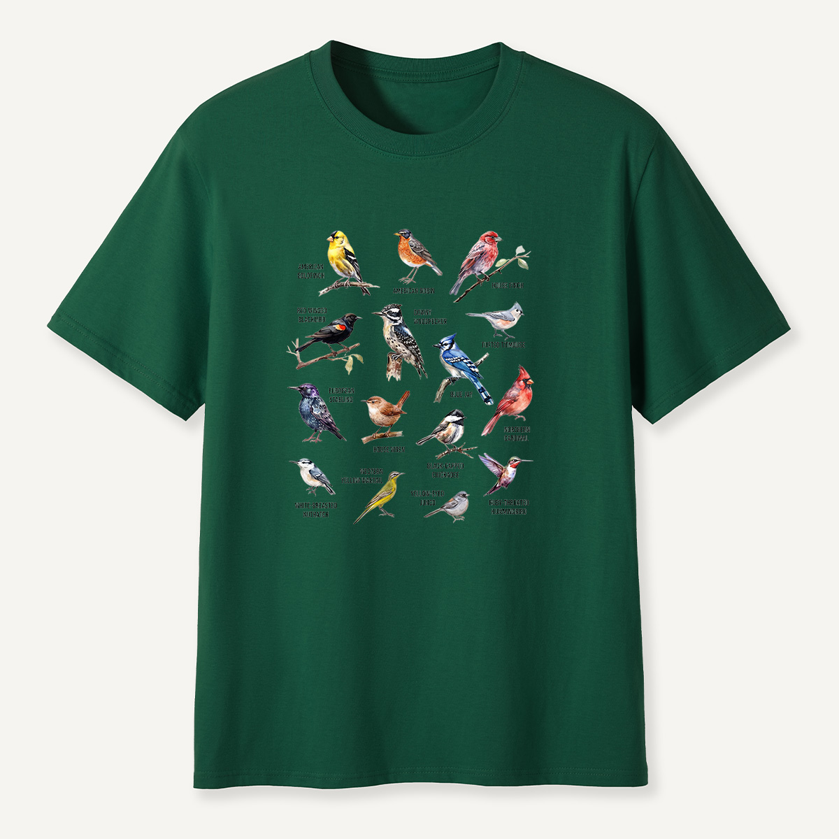 MDCTBYWY26071708North American Bird Guide T-Shirt