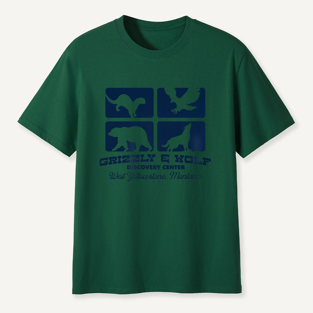 MDCTBYWY26072413 Grizzly & Wolf Discovery Center T-Shirt