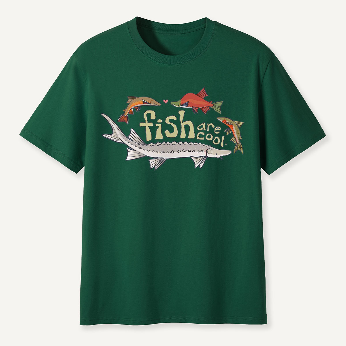 Fish Are Cool Freshwater Species T-Shirt