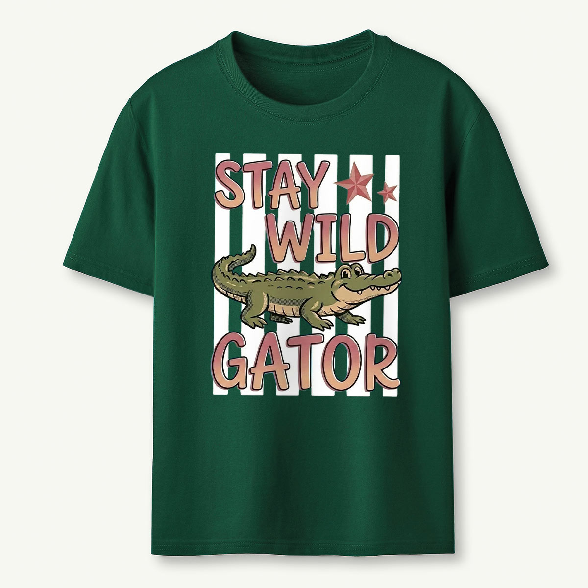 Stay Wild Gator Alligators T‑Shirt