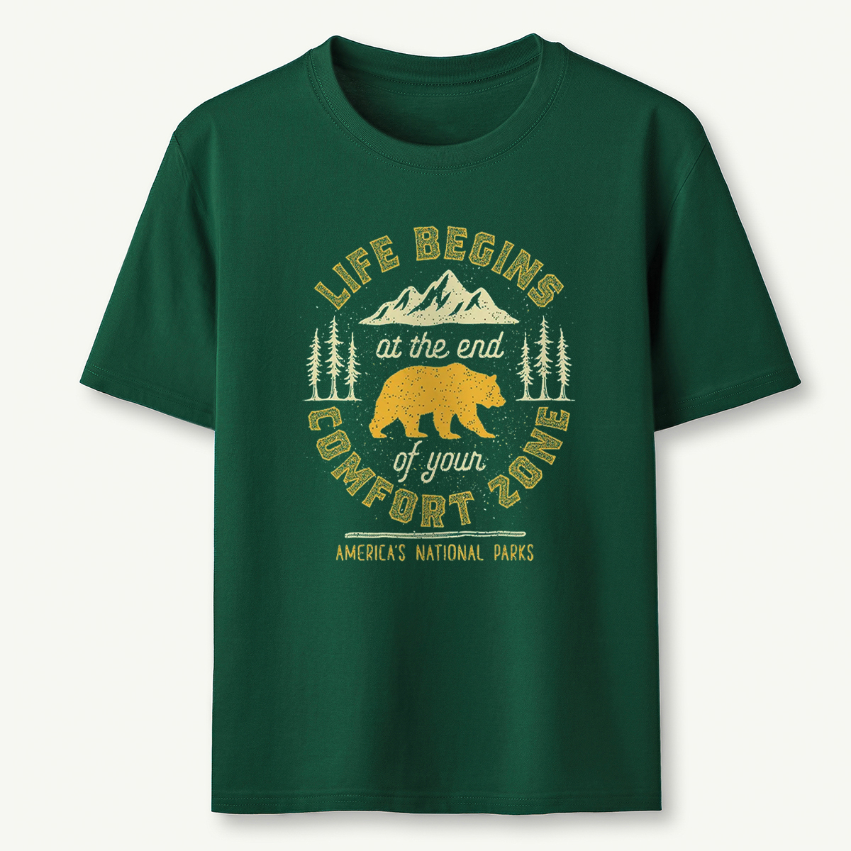 Life Begins at the End of Your Comfort Zone T-Shirt