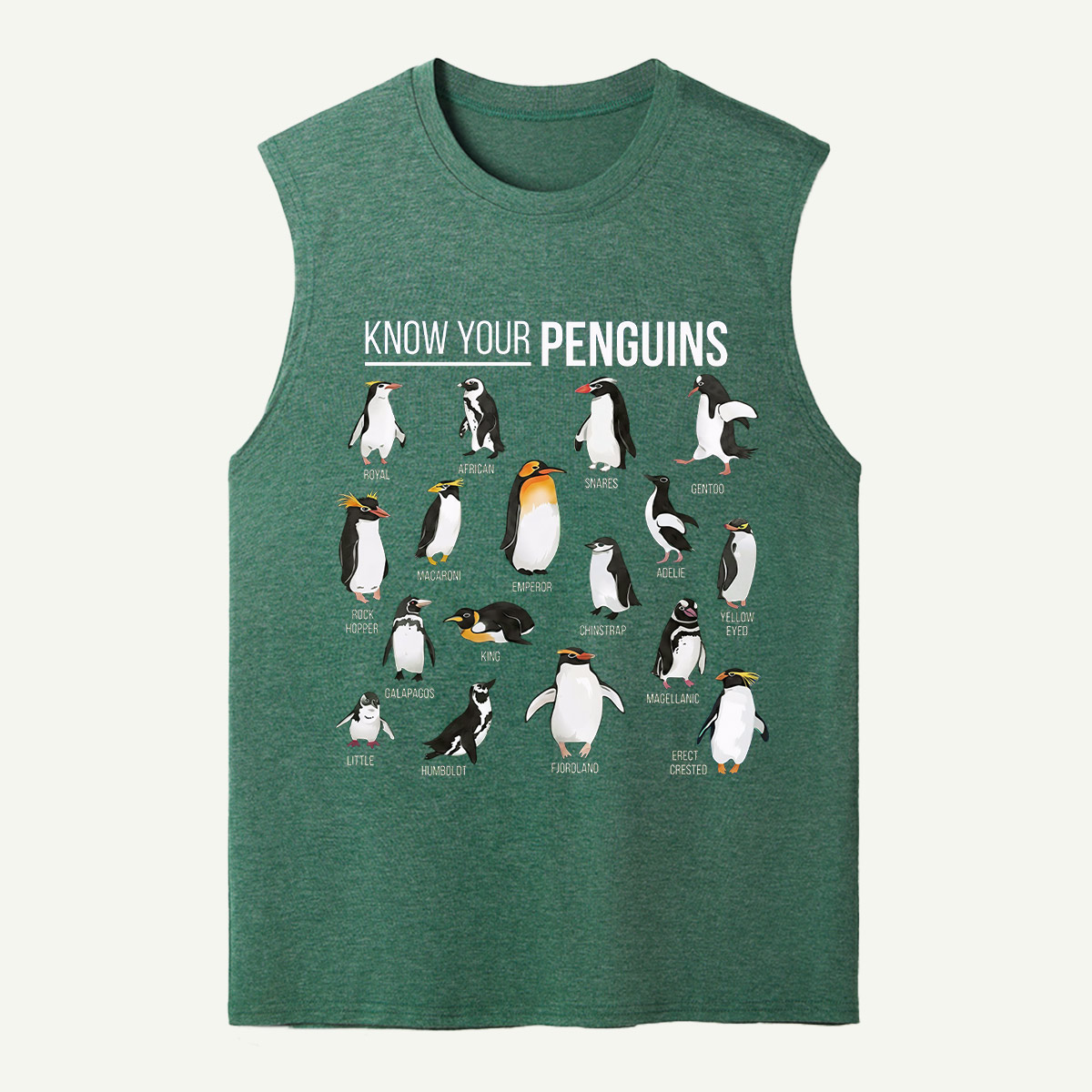 Know Your Penguins Tank Top