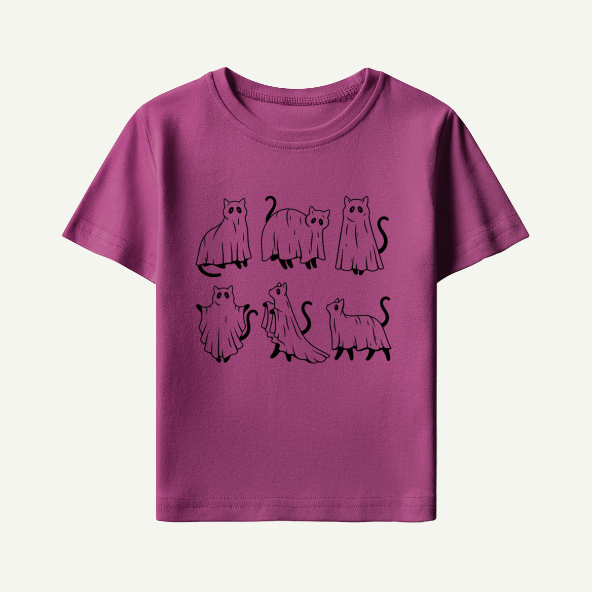 Halloween Cat Costume Collection Kids T-Shirt