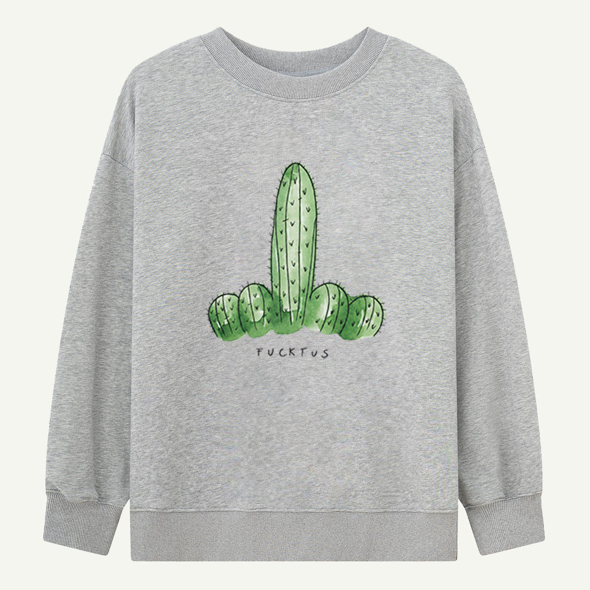 Cactus Graphic Sweatshirts