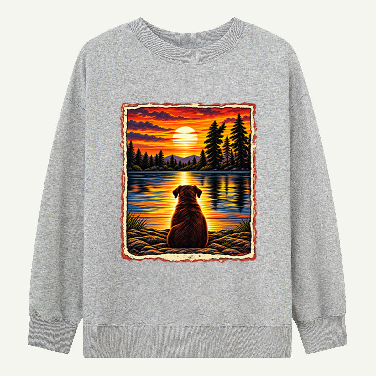Where I Belong Sunset Nature Sweatshirts