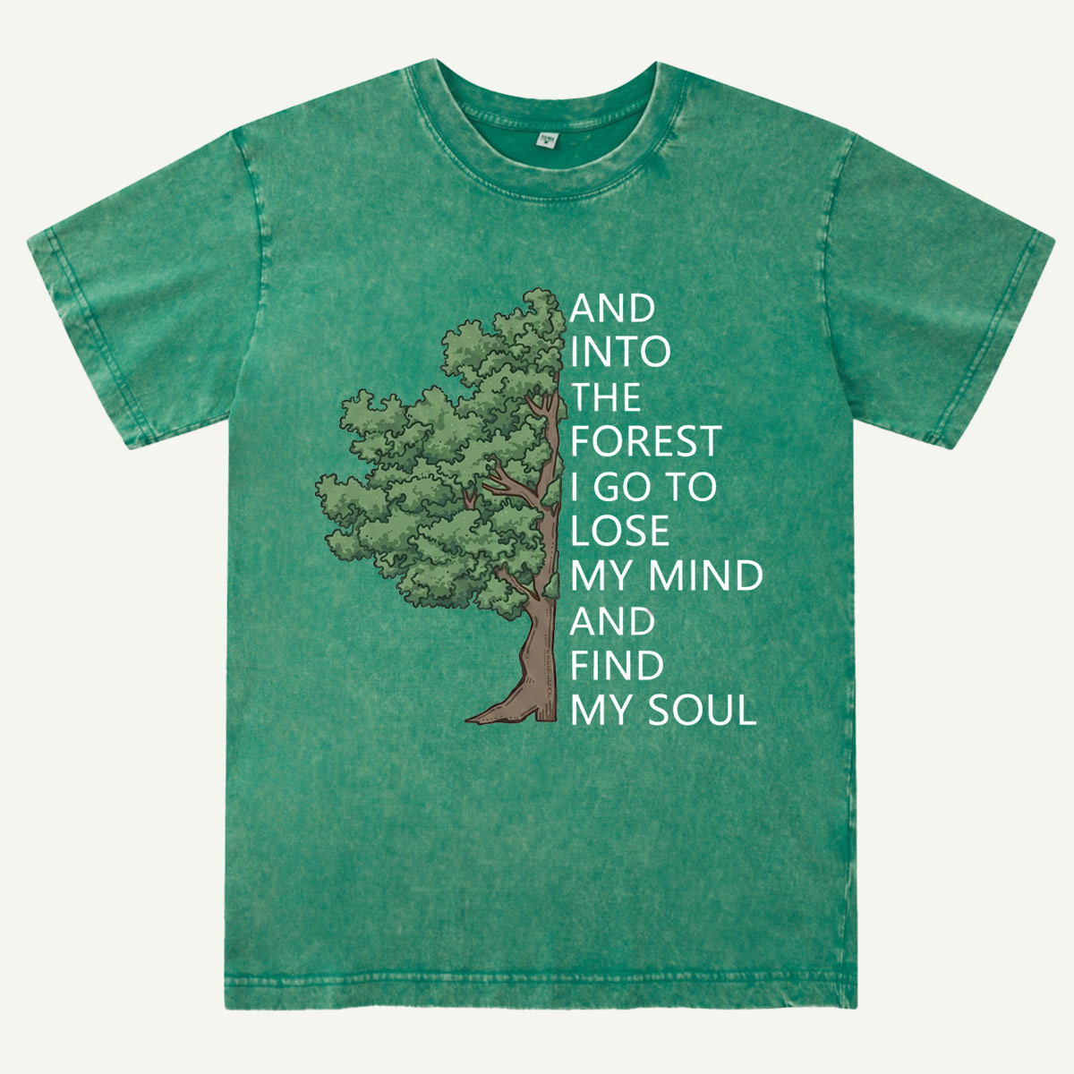 Forest Soul Tree Washed T-Shirt