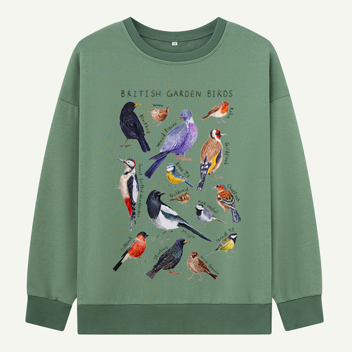 Botanical Garden Birds Wildlife Birdwatching Sweatshirts