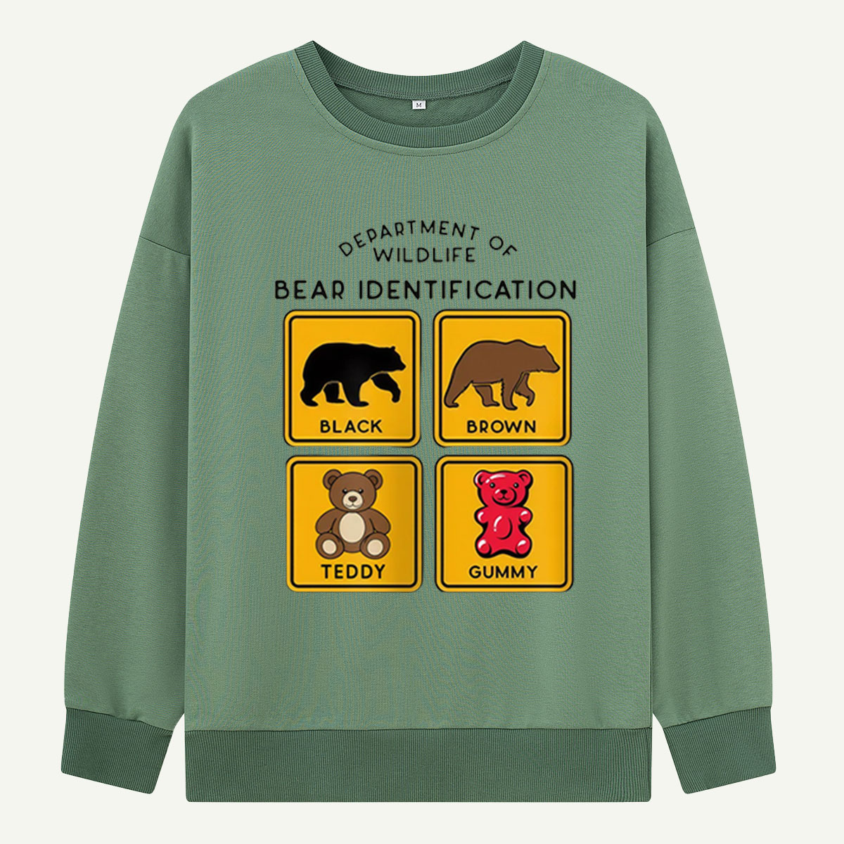 Department of Wildlife Bear Identification Sweatshirts