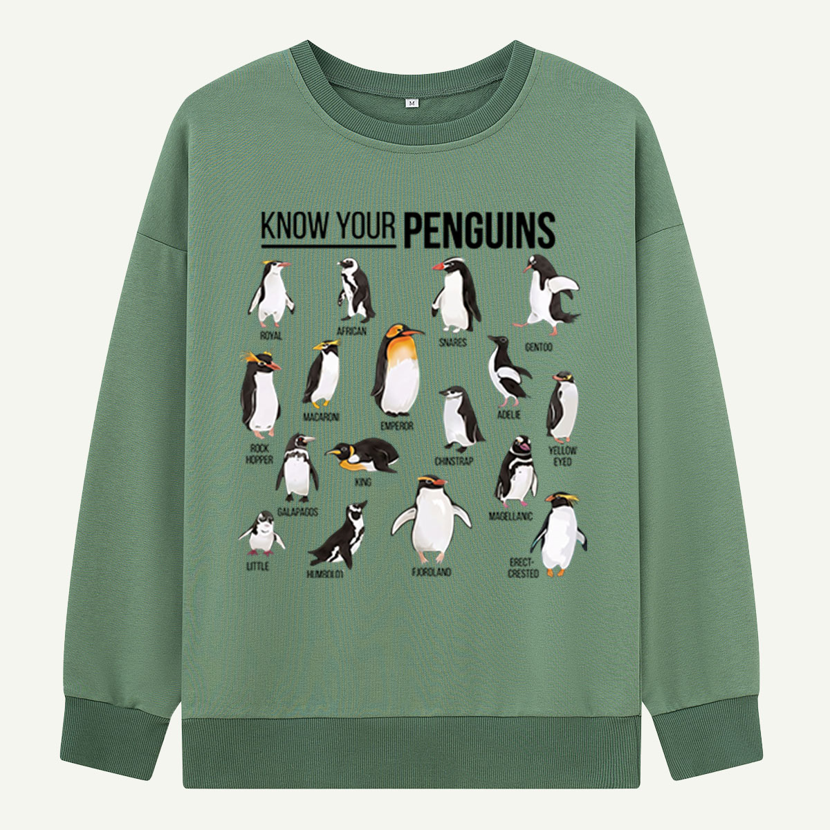 Know Your Penguins Sweatshirts