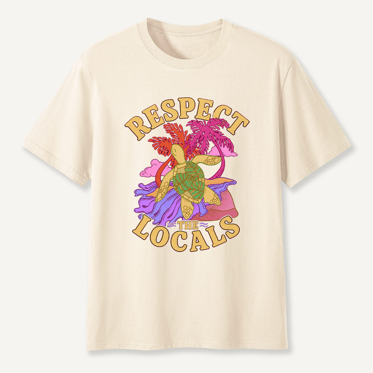 Sea Turtle Tropical Beach T-Shirt