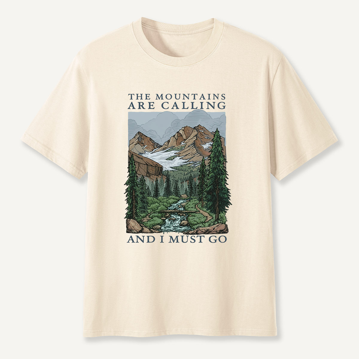 Mountain Adventure Landscape T-Shirt