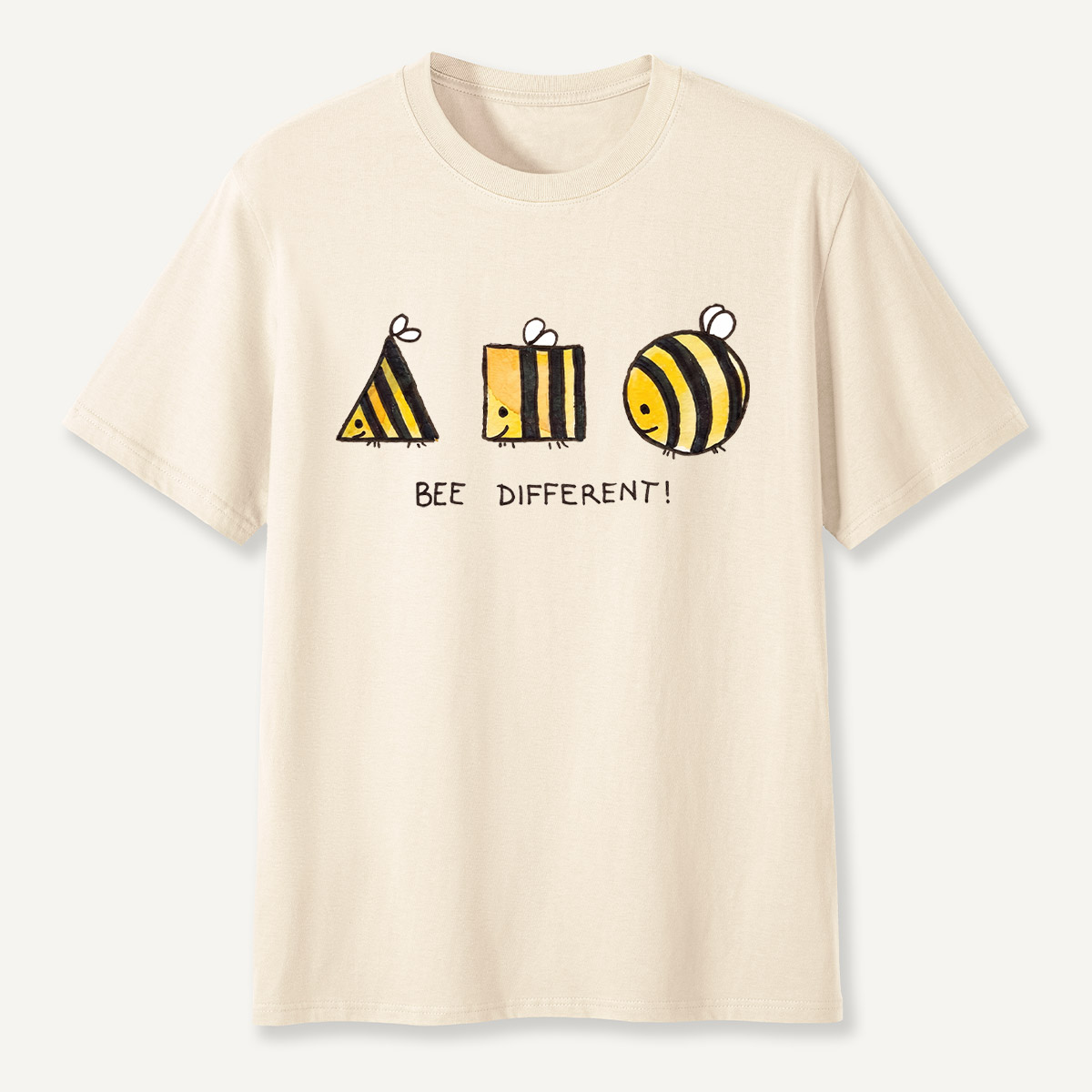 Bee Different Cute Bumblebee T-Shirt