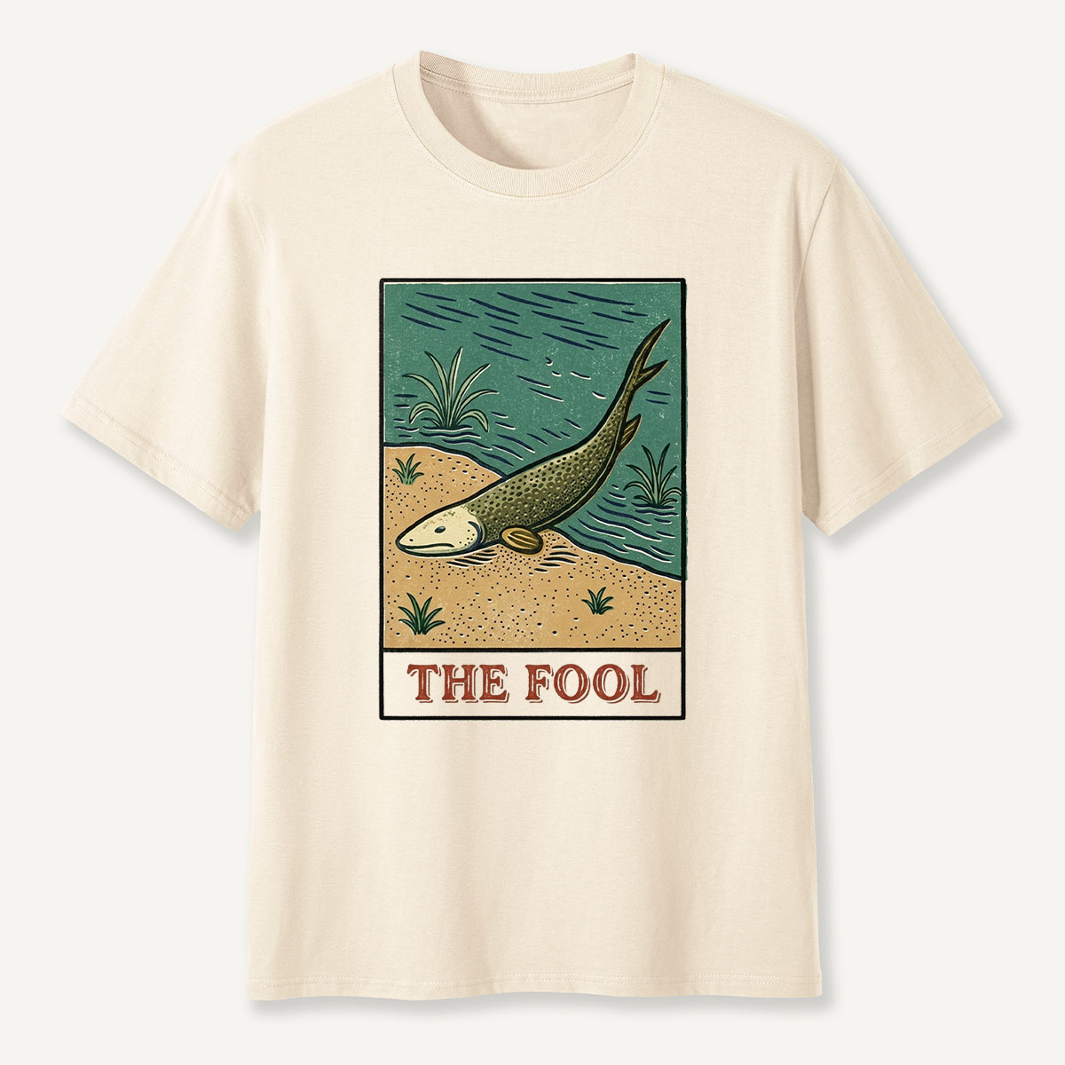 Vintage Lungfish Tarot The Fool T-Shirt