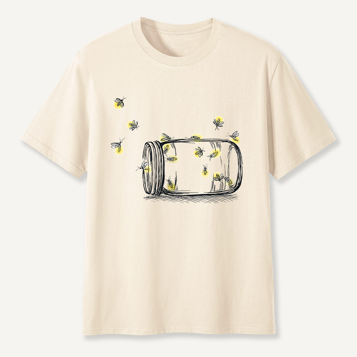 Summer Fireflies in a Jar T-Shirt