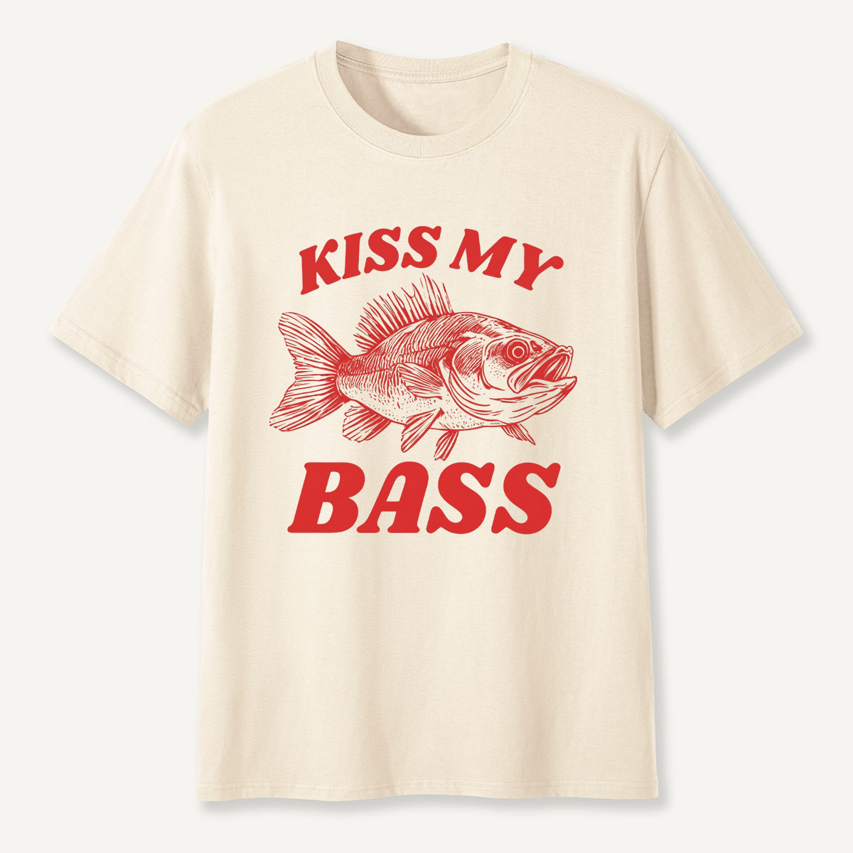 Kiss My Bass Fishing T-Shirt