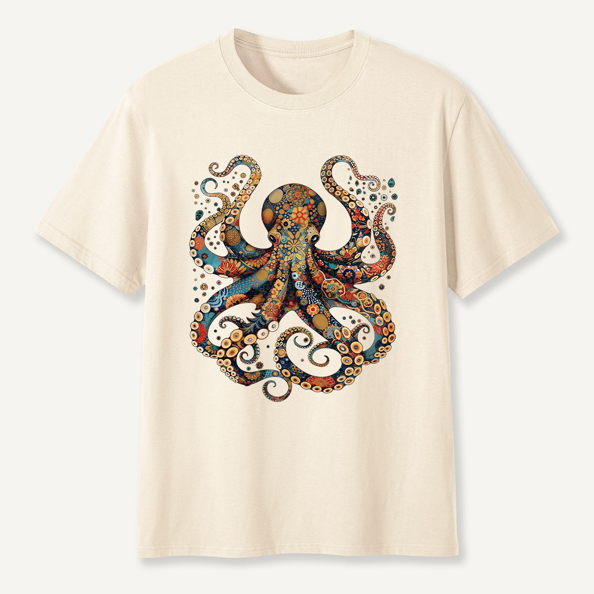 Ocean Octopus Artistic T-Shirt