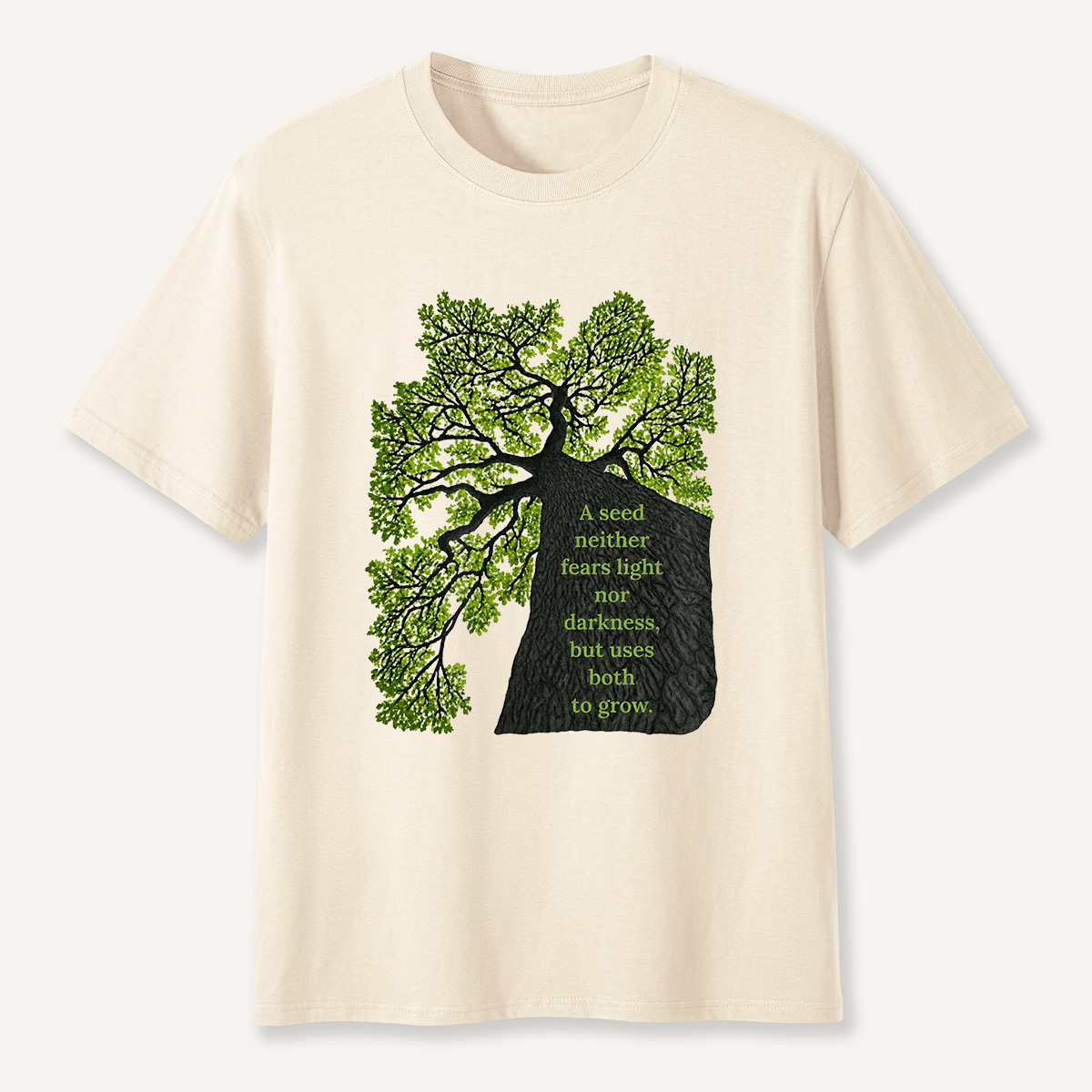 Live Oak Grow With Light & Dark T-Shirt