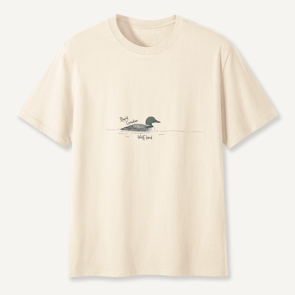 MDCTBYWY26071705Canadian Loon Wild Bird T-Shirt