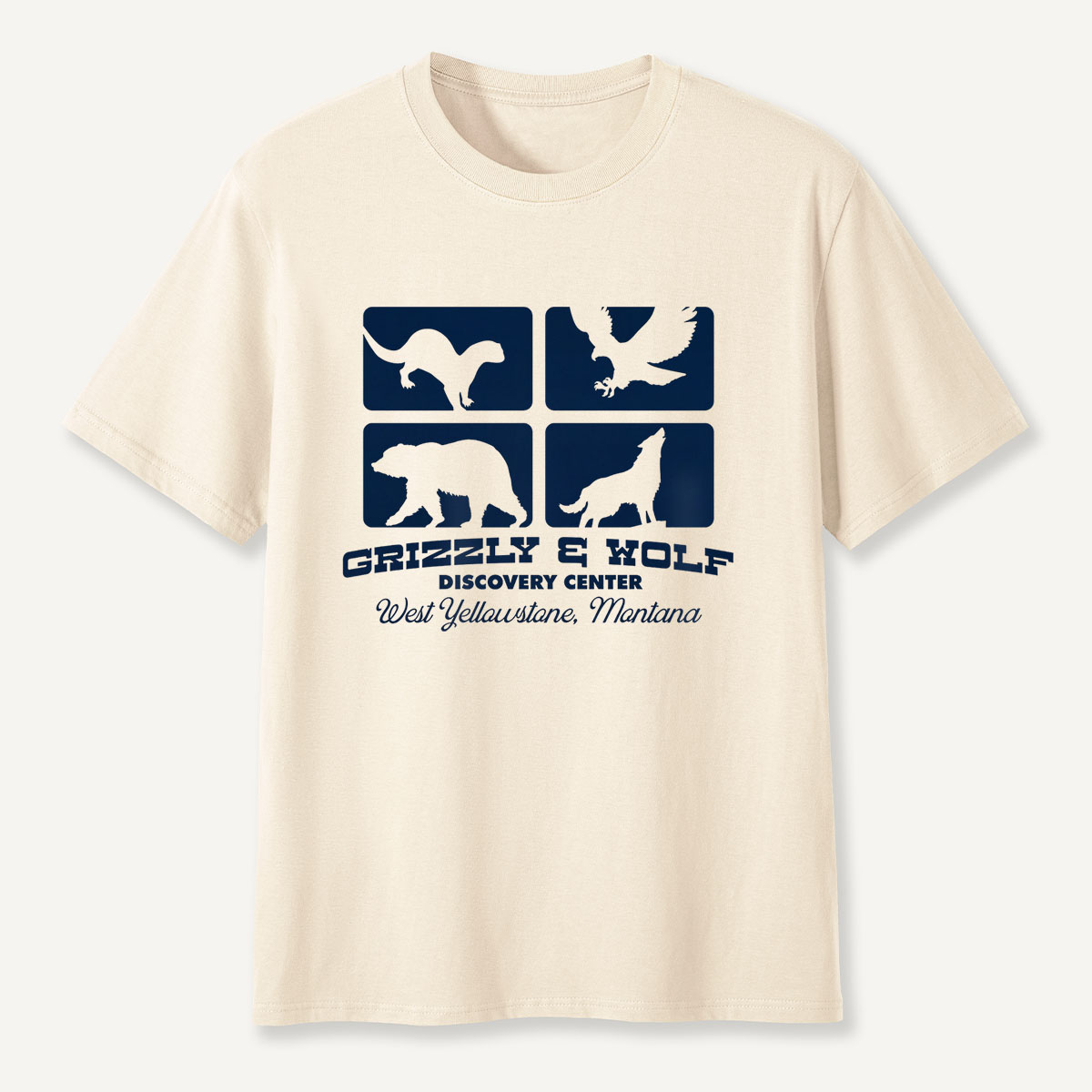 MDCTBYWY26072413 Grizzly & Wolf Discovery Center T-Shirt