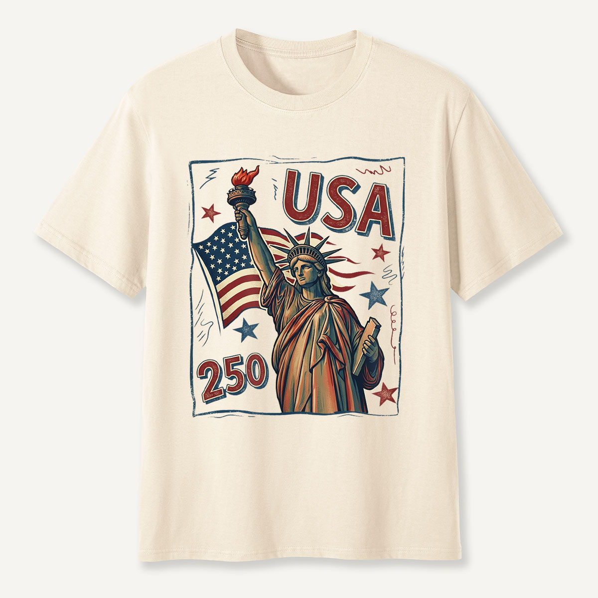 USA 250 Statue of Liberty T-Shirt