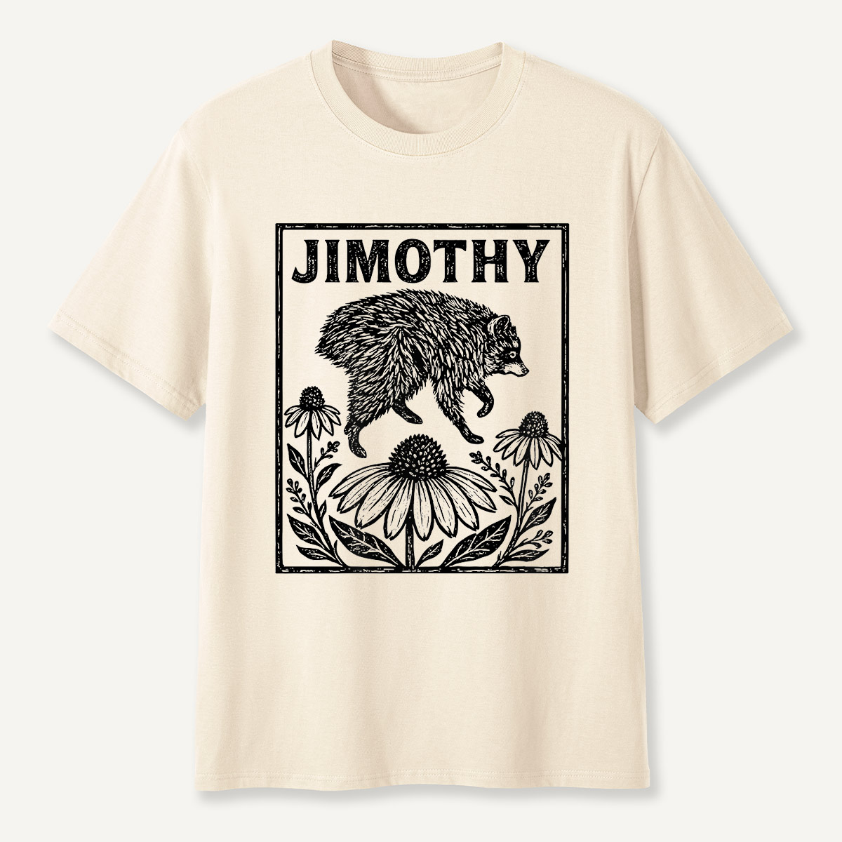 Jimothy Floral Framed Creature T-Shirt