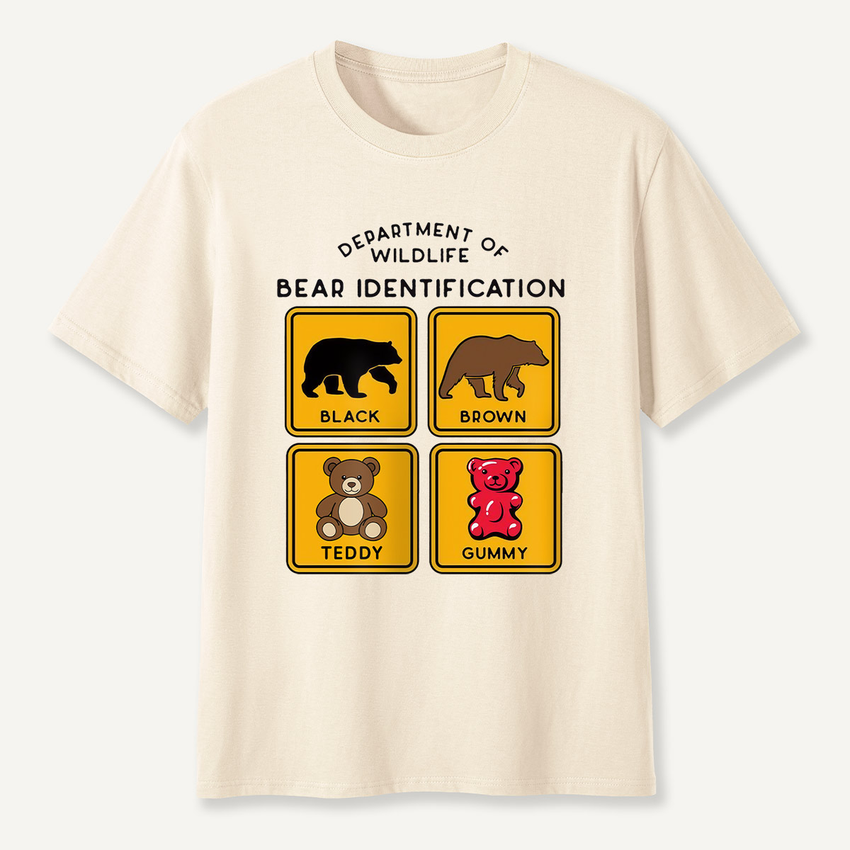 Department of Wildlife Bear Identification T‑Shirt