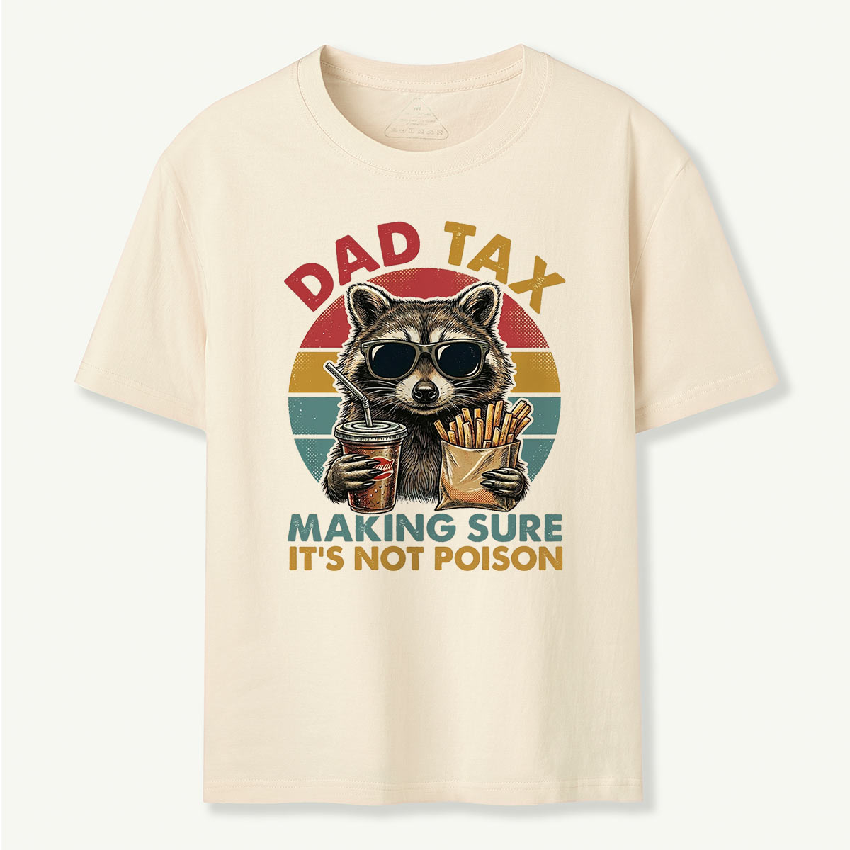 Dad Tax Raccoon Making Sure It’s Not Poison T-Shirt