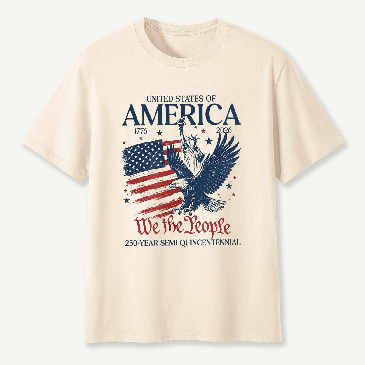 USA 1776–2026 Eagle 250th Anniversary T‑Shirt