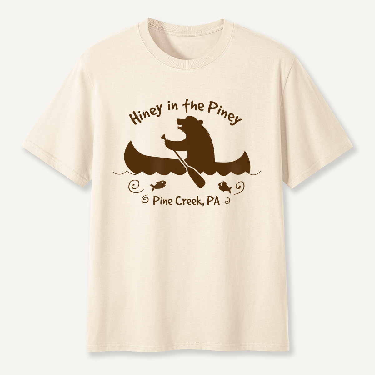 Wholesale Bear In Canoe Tee