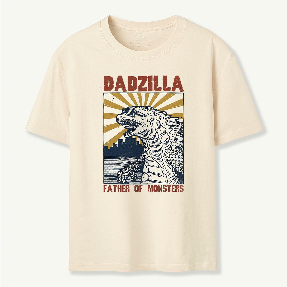 Monster Dad Retro Sunset T-Shirt