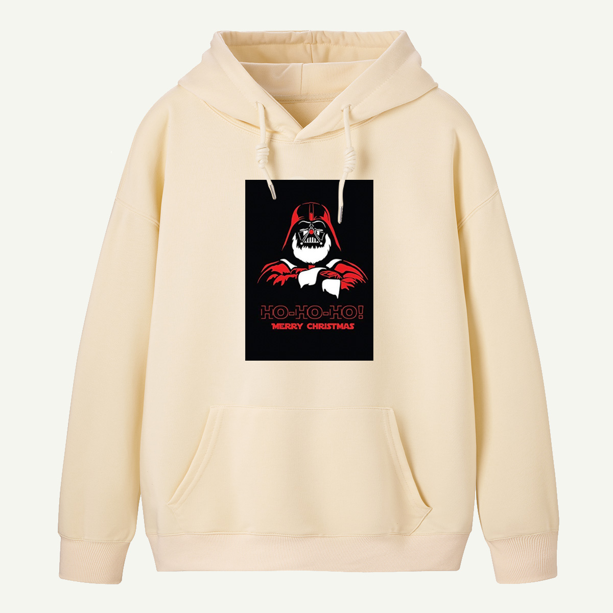 Ho Ho Ho Merry Christmas Darth Vader Santa Parody Hoodie