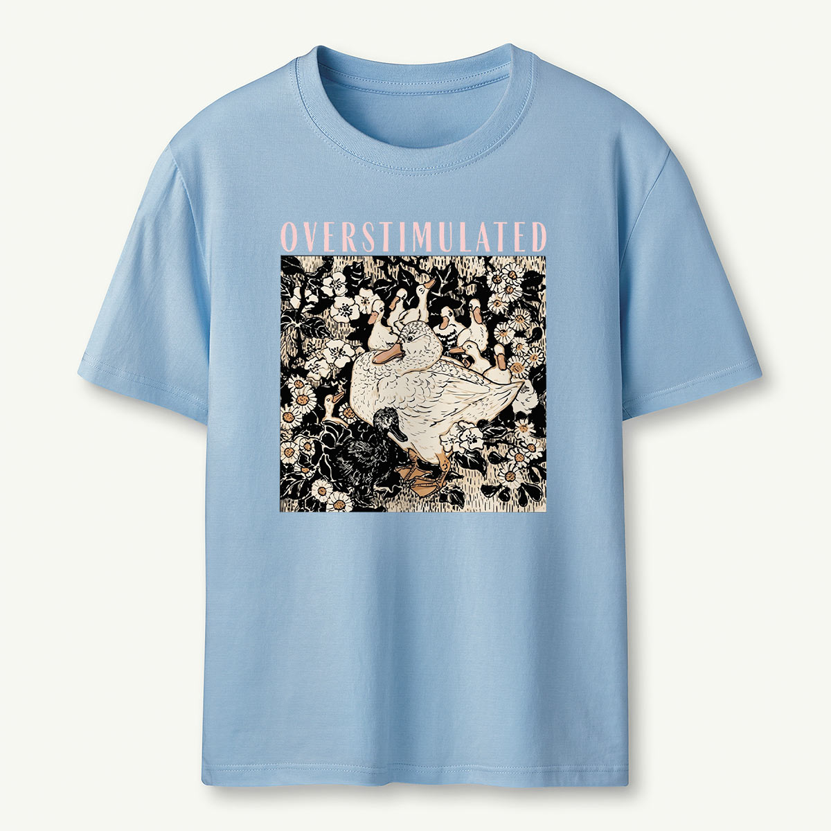 Overstimulated Mama Duck T‑Shirt 
