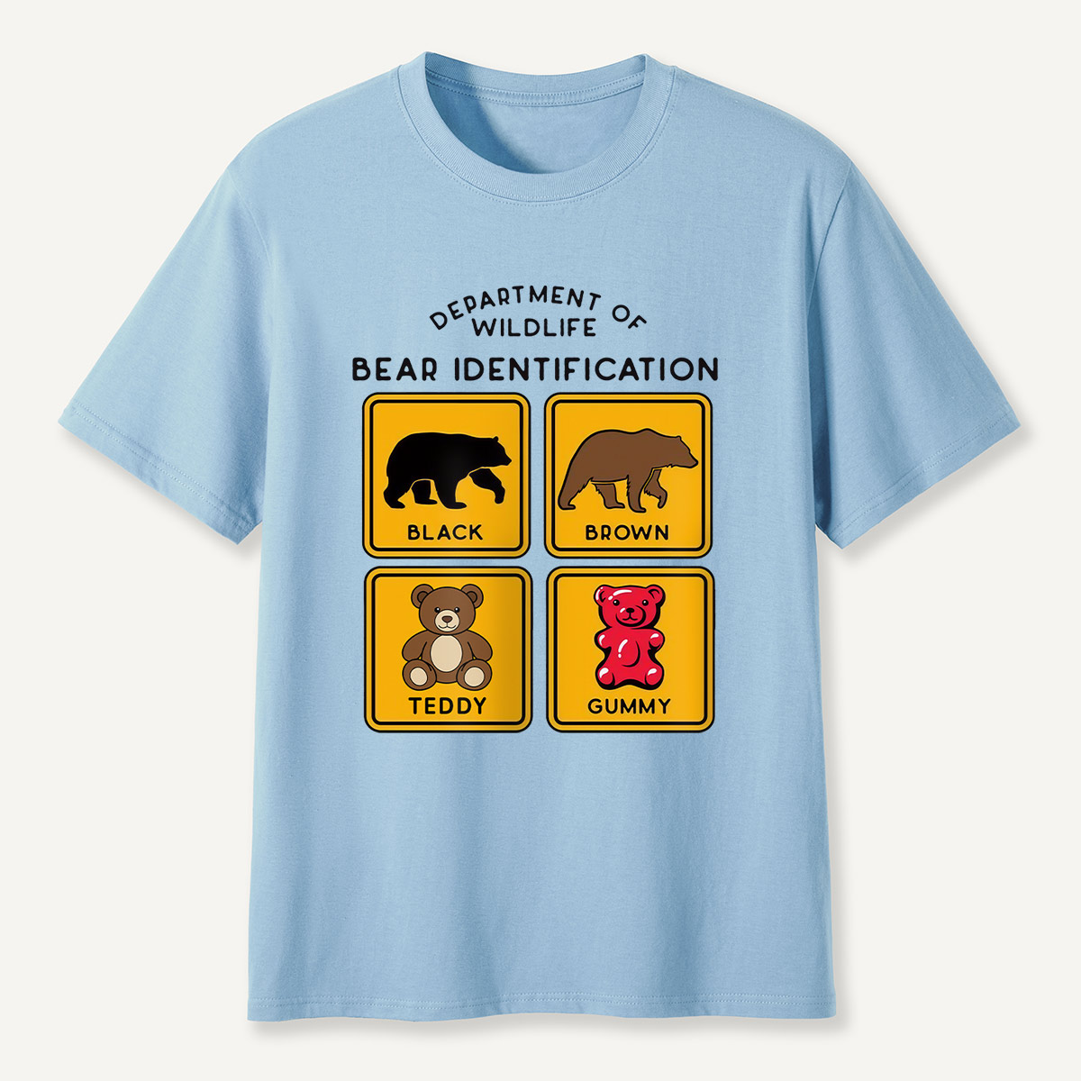 Department of Wildlife Bear Identification T‑Shirt