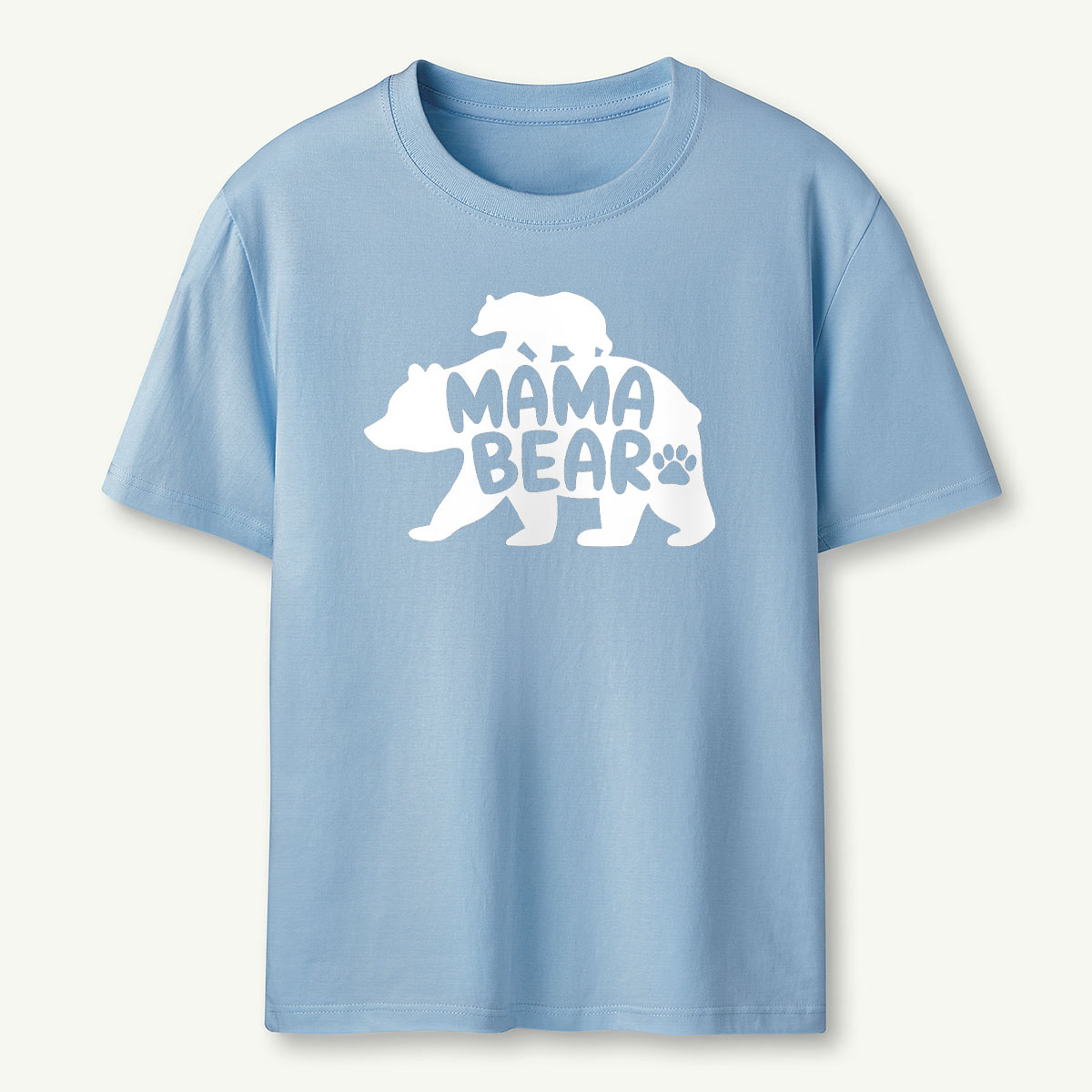 Adorable Mama Bear Silhouette T-Shirt