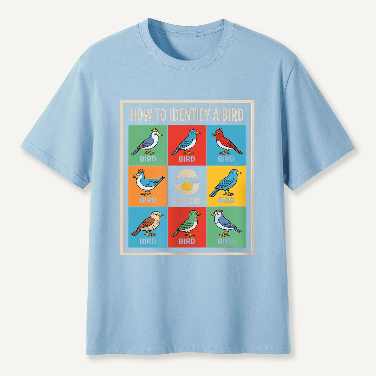 How to Identify Birds Bird Watching T-Shirt