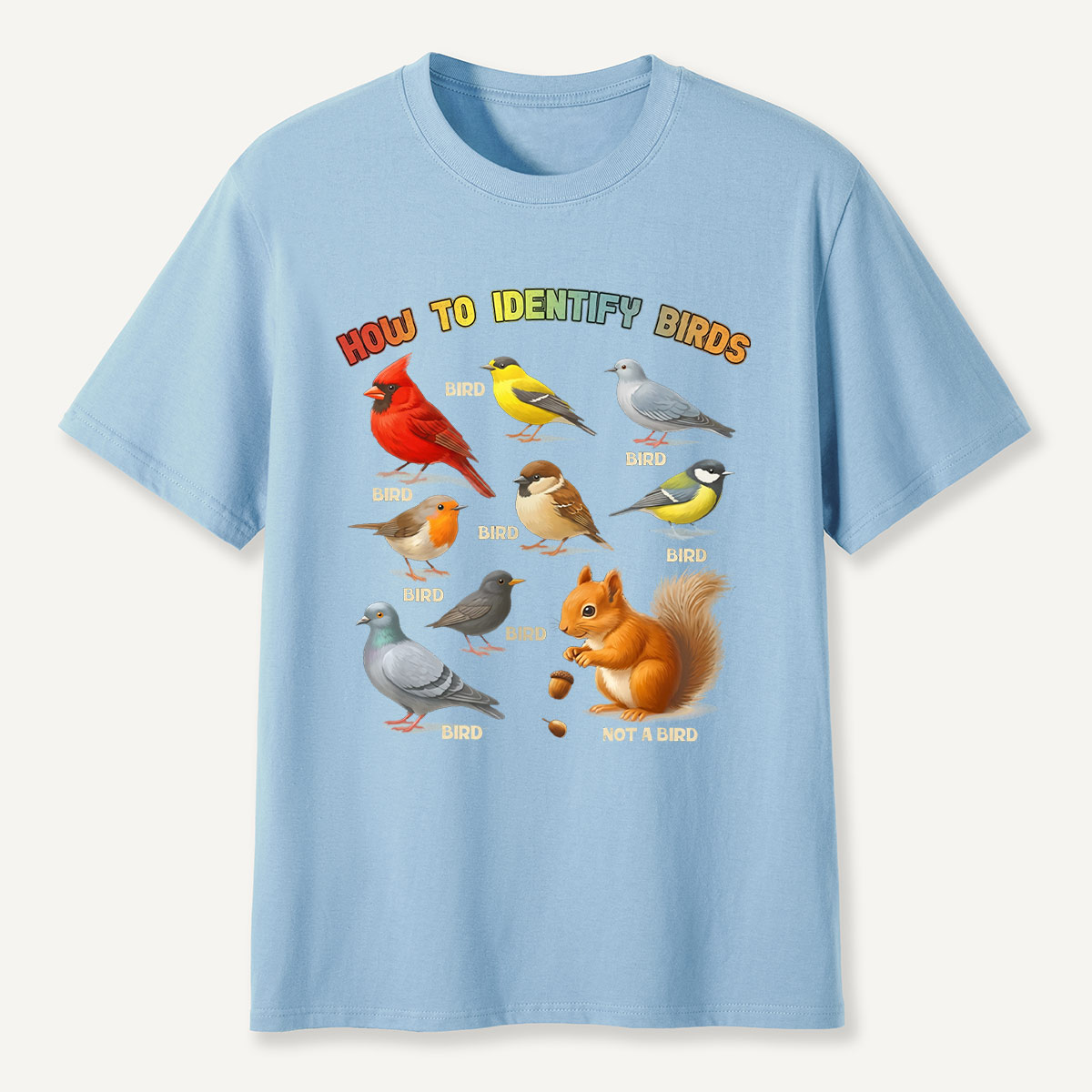 How to Identify Birds T-Shirt